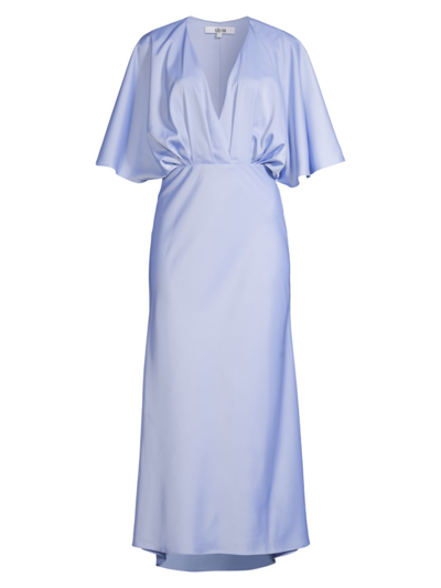 Shop Aiifos Women's Isabelle Maxi Dress In Light Blue