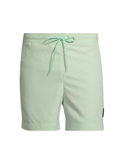 Shop Ted Baker Men's Trehil Swim Shorts In Light Green