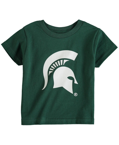 Shop Two Feet Ahead Toddler Unisex Green Michigan State Spartans Big Logo T-shirt