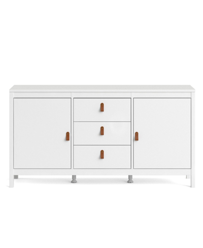 Shop Tvilum Madrid 3-drawer Sideboard In White
