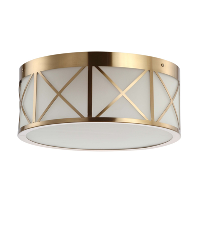Jonathan Y Cadence Drum Flush Mount