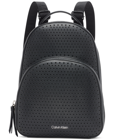 Shop Calvin Klein Estelle Backpack In Black