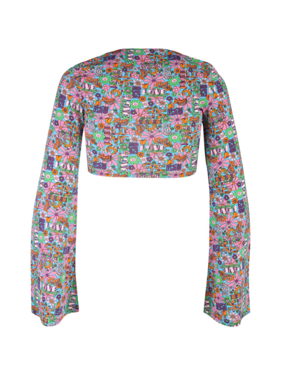 Shop Chiara Ferragni Women's Multicolor Viscose Shirt