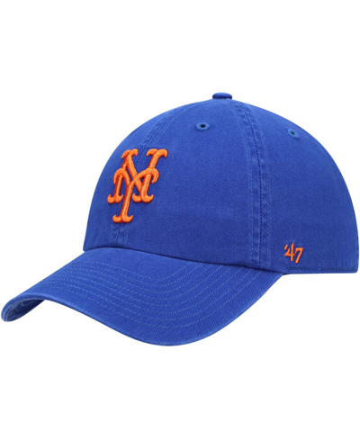 Shop 47 Brand New York Mets Game Clean Up Adjustable Cap In Royal