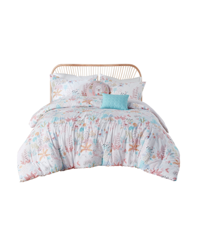 Shop Urban Habitat Kids Iris Woodland Animals 4-pc. Comforter Set, Twin In Blush