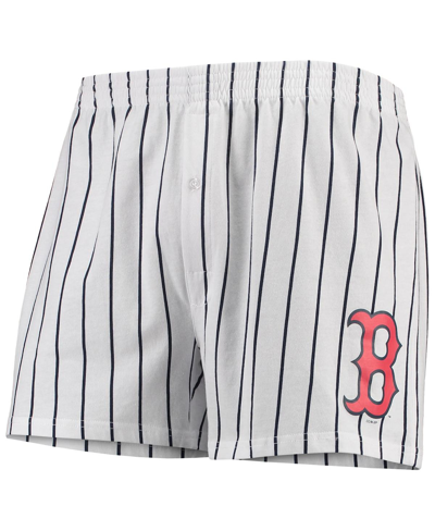 Shop Concepts Sport Men's White Boston Red Sox Vigor Boxer Shorts