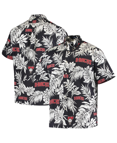 Shop Reyn Spooner Men's  Black Arizona Diamondbacks Aloha Button-down Shirt