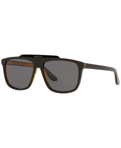 Shop Gucci Men's Sunglasses, Gg1039s 58 In Black