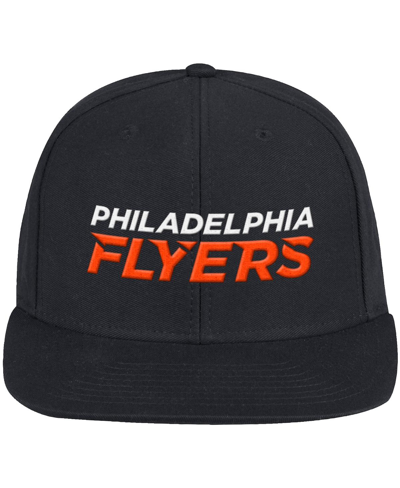 Shop Adidas Originals Men's Adidas Black Philadelphia Flyers Snapback Hat