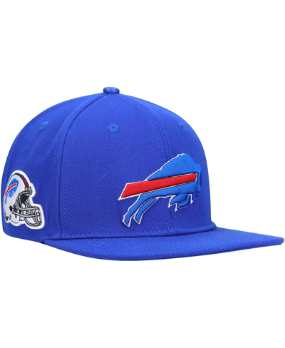 Shop Pro Standard Men's Royal Buffalo Bills Logo Ii Snapback Hat