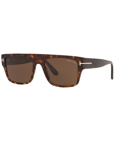 Shop Tom Ford Men's Sunglasses, Ft0907 In Tortoise