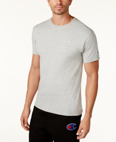Shop Champion Men's Cotton Jersey T-shirt In Army