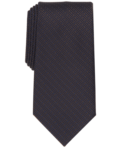 Shop Perry Ellis Men's Karr Mini-dot Tie In Brown