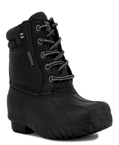 Shop Nautica Big Boys Channing Boots In Black