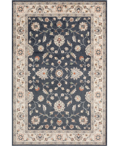 Portland Textiles Cassandra Maneli Blue 5' X 7'3" Area Rug In Blue