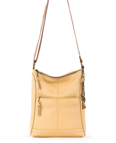 The Sak Women's Lucia Leather Crossbody Bag In Buttercup
