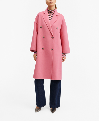 Mango pink jacket hot sale