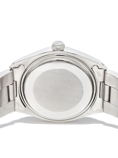 Jacquie Aiche  Customised Rolex Oyster Perpetual 34mm In Blue