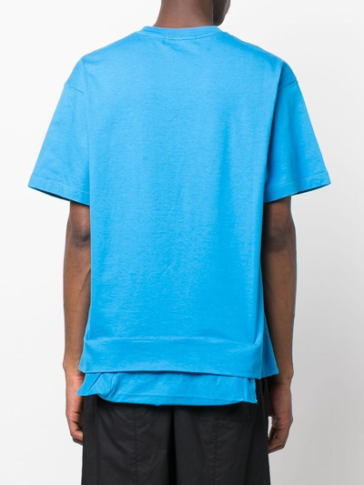 Shop Ambush Waist-pocket T-shirt In Blue