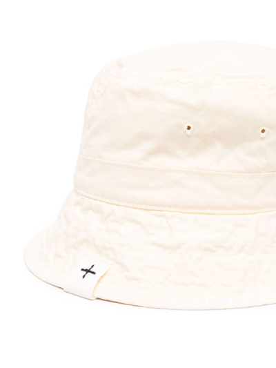 Shop Jil Sander Cotton Bucket Hat In Gelb