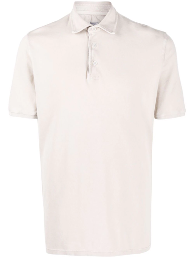 Shop Fedeli Short-sleeved Polo Shirt In Nude