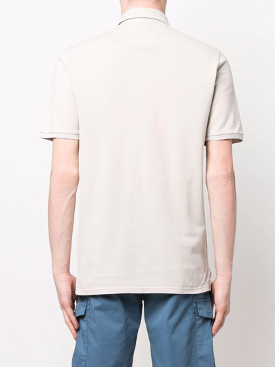 Shop Fedeli Short-sleeved Polo Shirt In Nude