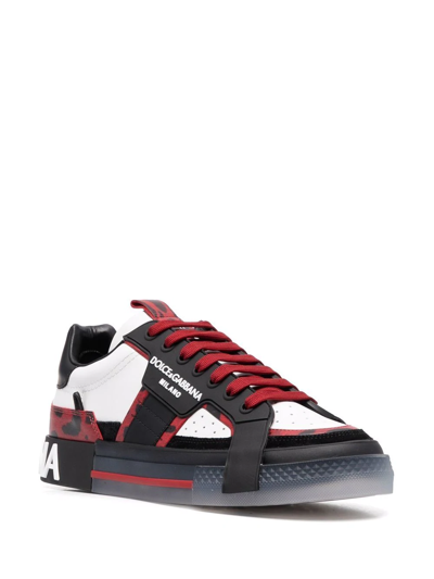 Shop Dolce & Gabbana 2.zero L2.zero Low-top Sneakersow-top Sneakers In Schwarz