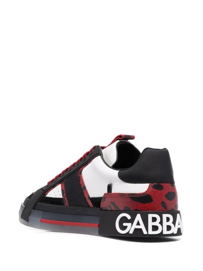 Shop Dolce & Gabbana 2.zero L2.zero Low-top Sneakersow-top Sneakers In Schwarz