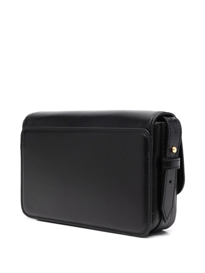 Shop Zadig & Voltaire Initiale Shoulder Bag In Black