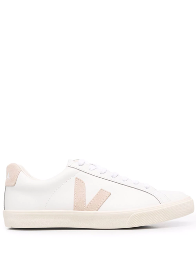 Shop Veja Esplar Low-top Sneakers In Weiss