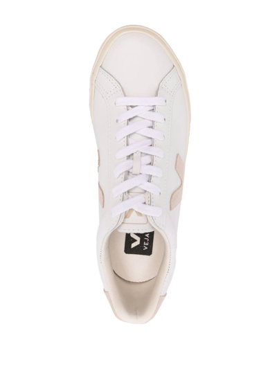 Veja White Esplar Sneakers In Weiss