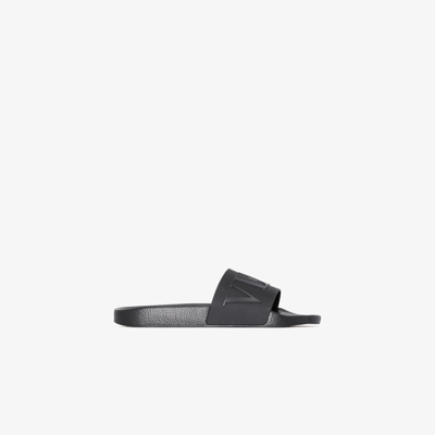 Shop Valentino Vltn Slide In Black