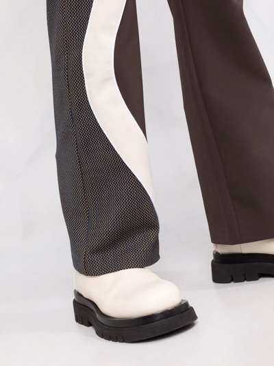 Ahluwalia Expression Tailored Trousers In Braun