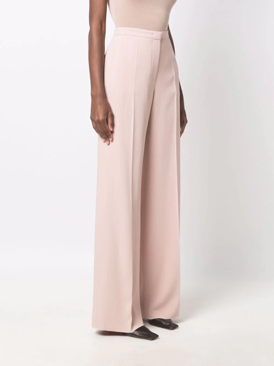 Giorgio Armani Wide-leg Trousers In Pink