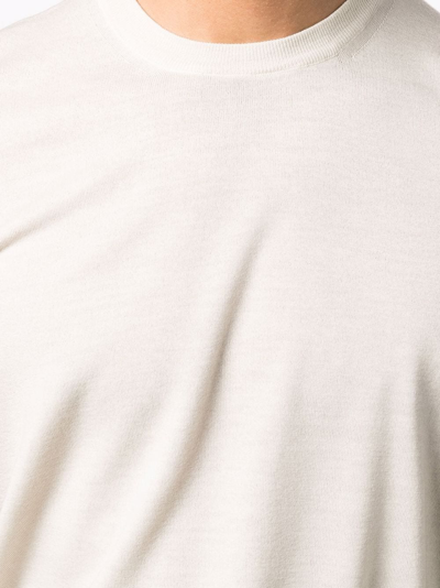 Drumohr Crew-neck Jumper In Nude