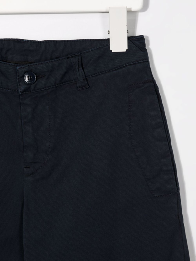 Dondup Slim-cut Chino Trousers In Blue