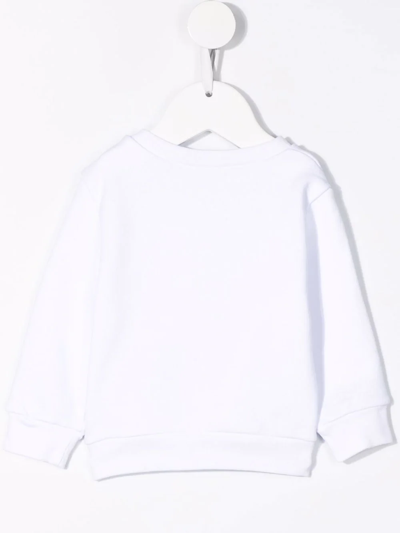 Shop Dsquared2 Logo-print Sweatshirt In White