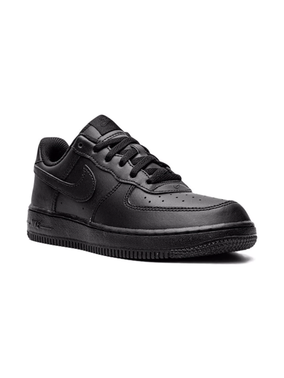 Shop Nike Force 1 Le "triple Black" Sneakers