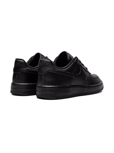 Shop Nike Force 1 Le "triple Black" Sneakers