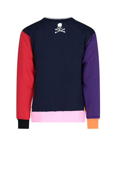 Shop Mastermind Japan Paneled Sweatshirt