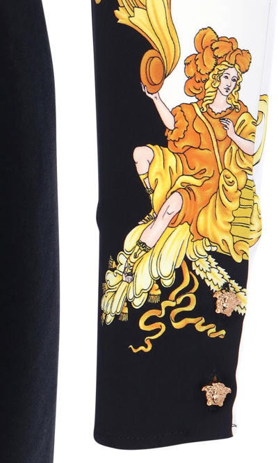 Shop Versace "medusa Renaissance" Dress