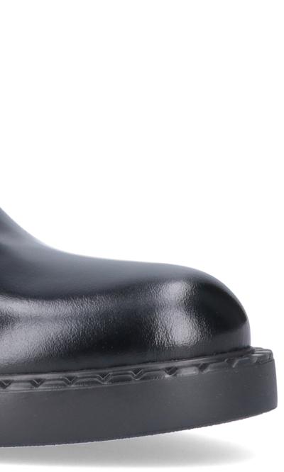 Shop Prada Nylon Logo Boots