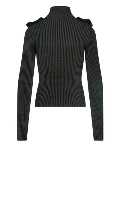 Shop Bottega Veneta Military Sweater