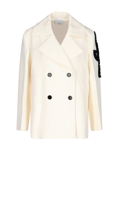 Shop Patou Double-breasted Oversize Blazer