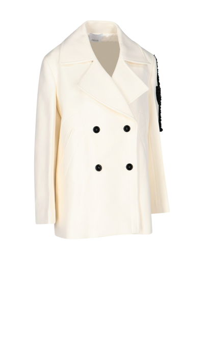 Shop Patou Double-breasted Oversize Blazer