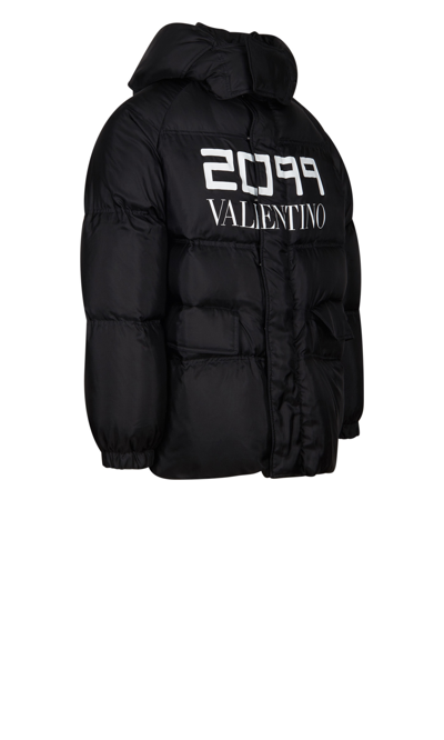 Shop Valentino 2099 Down Jacket