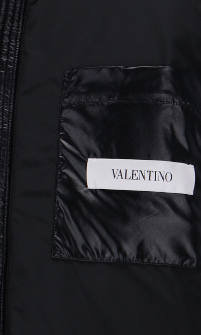 Shop Valentino "vlogo" Down Jacket