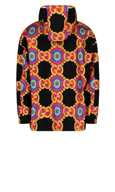 Gucci Multicolour Jacket With Gg Graphic Pattern
