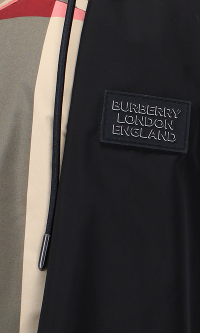 Shop Burberry Tartan Pattern Reversible Jacket