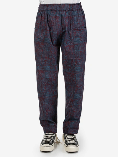 Shop South2 West8 Pantaloni In Cotone In Blue